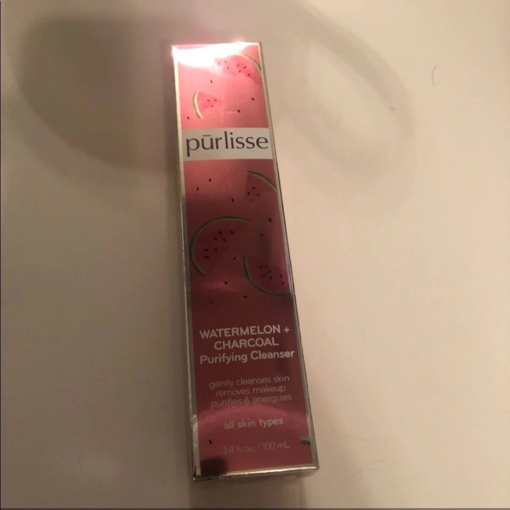Purlisse Watermelon + Charcoal Purifying Cleanser